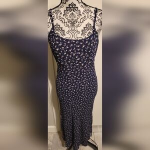 Vintage Rabbit Rabbit Rabbit Designs Ditsy Floral Print‎ Dress Sz 10 Made In USA